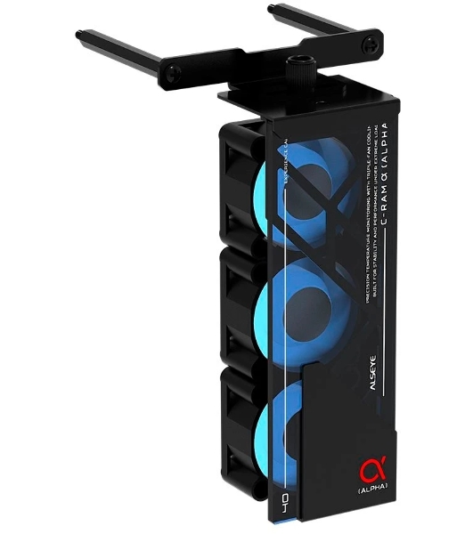 Вентилятор для процессора ALSEYE AS.03.08.0001 (C-RAM-Alpha-B) Product Size: 145.9 x 82 x 38.3мм Number of fans: 3 Size: 40 x 40 x 20мм Material: 1мм SPCC thick sheet metal Surface treatment: Powder coated black on the surface Box: Black Leaf: Milk white Luminous effect: internally emitting ARGb Speed: 1000-3500RPM Ou