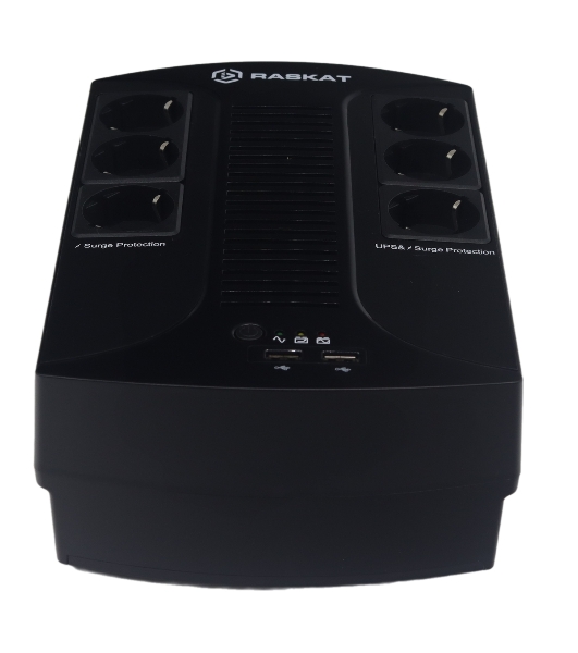Источник бесперебойного питания ИБП Raskat VS-850VA 850VA, 510Вт, 6хCEE 7