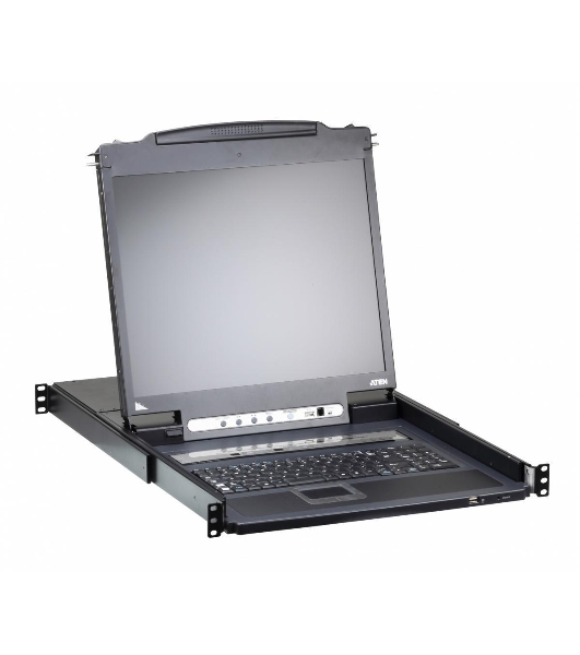 KVM-переключатель IP W/LCD 8PORT 17' VGA CL5708IM-ATA-RG ATEN