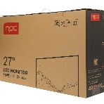 Монитор NPC MZ2704 27' IPS 2560x1440, 100 Гц, 5 мс, 16:9, 250 кд/м2, 1хHDMI, 1хDP, USB, 1x3.5 мм, черный, фото2
