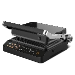 Гриль электрический BQ GR3008 Black-Steel, фото 1