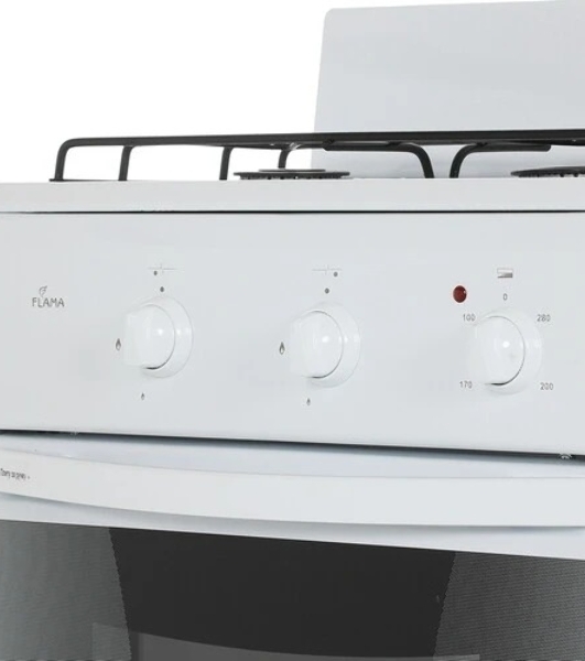 Плита Комбинированная Flama CK 2201 W белый