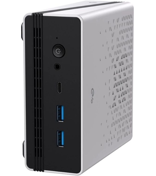 Неттоп Acer Gadget E10 ERBox 1 Ryzen 7 6800H (3.2) 16Gb SSD512Gb 680M Windows 11 Pro 2xGbitEth WiFi BT 120W черный/белый