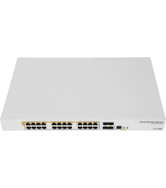 Маршрутизатор MIKROTIK CRS328-24P-4S+RM 24 SFP+
