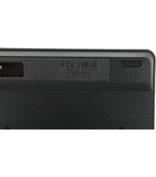 Клавиатура беспроводная A4Tech Fstyler FBK25, USB, Bluetooth/Радиоканал, черный/серый