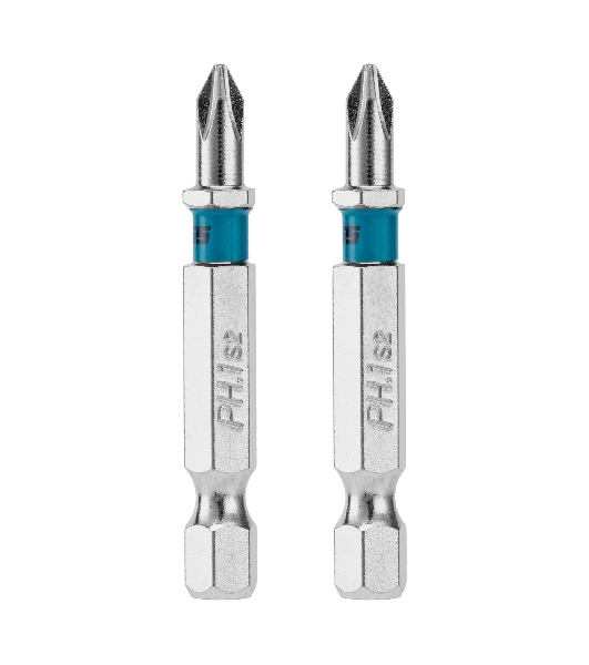 Бита Gross PH1х50мм, сталь S2, шестигр., 2 шт.