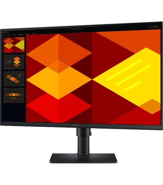 Монитор 27' Samsung Essential S4 LS27D400GAIXCI IPS 1920x1080, 100 Гц, 5 мс, 16:9, 250 кд/м², 2xHDMI, DP, 2xUSB-A 2.0, 1x3.5 мм, черный