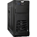 Компьютерный корпус ExeGate Miditower ExeGate CP-603 Black, ATX, (CP450W, 80мм), 2хUSB+2хUSB 3.0, Audio, фото 1
