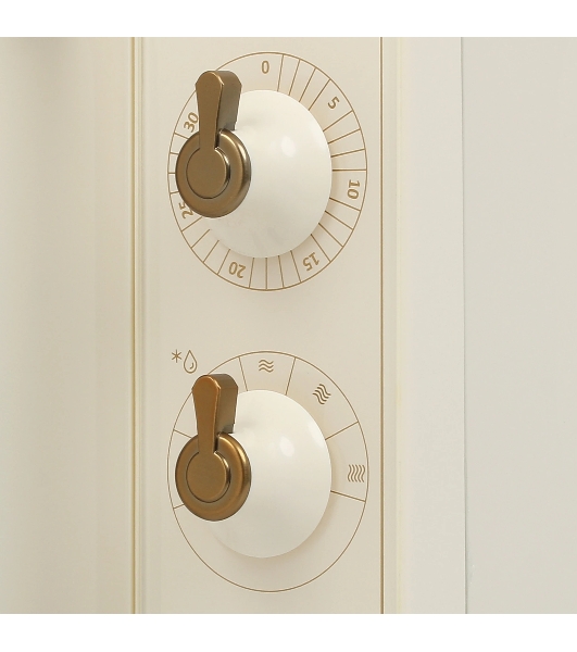 Микроволновая печь Gorenje MO 4250 TCLI бежевый, 20 л, 700 Вт, переключатели - поворотный механизм