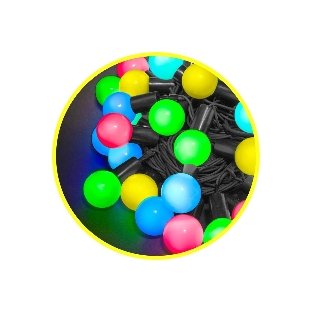 Гирлянда Navigator NGF-B02-70RGB-10-8m-230-BL-IP44