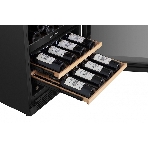 Встраиваемы е винный шкаф Gorenje WCU68F6BG4WF, объем 138 л, вместительность 46 бутылок, 4 полки, цифровой дисплей, Wi-Fi, LED освещение, защита от УФ-излучения, энергоэффективность А+, черный, фото5