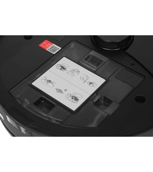 Робот-пылесос Roborock Q8 Max Pro черный, 5200 мAч Li-Ion, уборка сухая/влажная, пылесборник контейнер 0.5 л