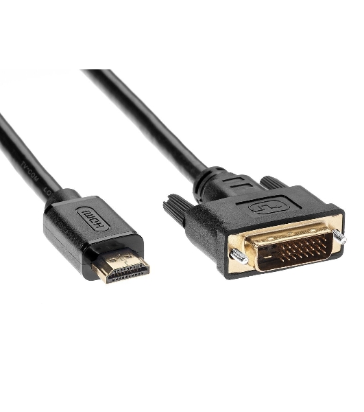 Кабель HDMI to DVI-D (19M -25M) 2м, TV-COM LCG135E-2M