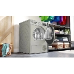 Сушильная машина Bosch WTN86202ME серый, 8 кг, сушка - конденсационная, программ - 13, 59.8 x 84.2 x 61.3 см, фото2