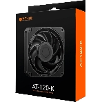 Вентилятор корпусной ID-Cooling AT-120-K, 120 мм, 3000 об/мин, 36.5 дБ, 4-pin PWM, без подсветки, фото2