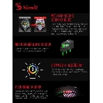 Мышь проводная A4Tech Bloody Q80 черный, 3200 dpi, USB, кнопки - 8, фото3