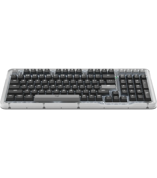 Клавиатура Logitech Alto Keys K98M беспроводная, Bluetooth, радиоканал, серый