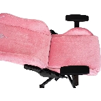 Кресло Knight N1 Fabric розовый, велюр, 120 кг, механизм качания, фото3