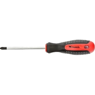 Отвертка Matrix Fusion 11441 PH2 х 100 мм, CrV, 3-х компонентная рукоятка 'anti slip'