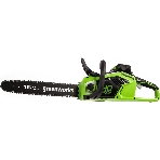 Цепная пила аккумуляторная (2005807UA) GreenWorks GD40CS18, 40V, 40 см, бесщеточная, 1,8 КВТ, с АКБ 2АЧ и ЗУ, фото6