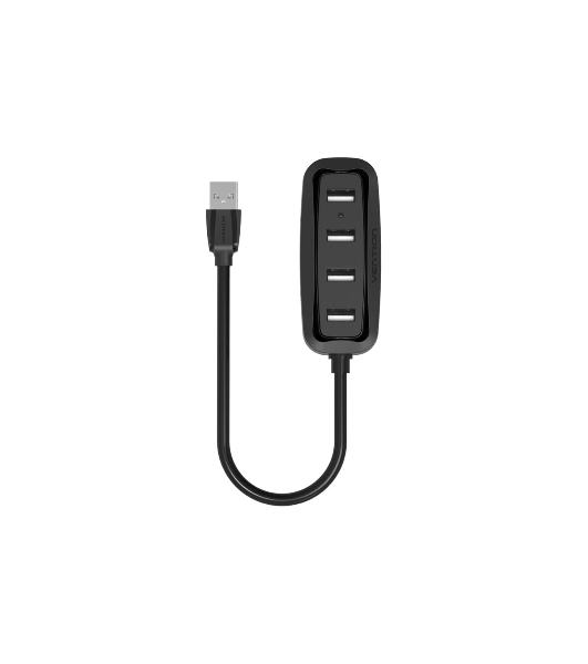 USB-концентратор Vention VAS-J43-B100, USB 2.0, USB 4 порта, USB
