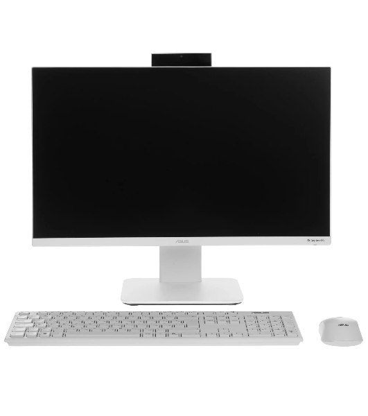 Моноблок Asus VM640KA-WPC0090 23.8' Full HD Ryzen AI 7 350 (2) 32Gb SSD1Tb RGr без ОС GbitEth WiFi BT клавиатура мышь Cam белый 1920x1080