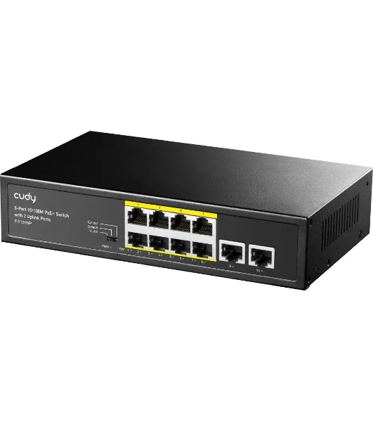 Коммутатор Cudy FS1010P, 10×100 Мбит/с