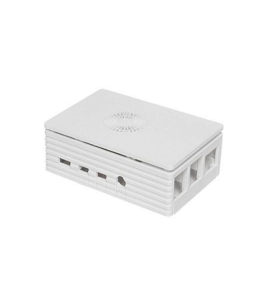 Компьютерный корпус ACD RA595 белый Injection Molding Case Supporting 3007 Fans for Raspberry 4B