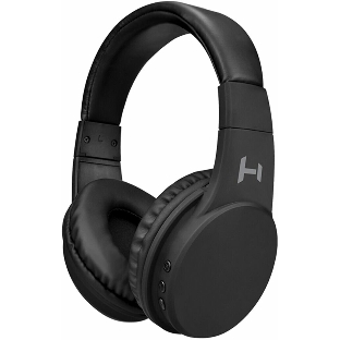 Беспроводные/проводные наушники Harper HB-210 черный, накладные, Bluetooth + проводной, складная конструкция, до 5 ч