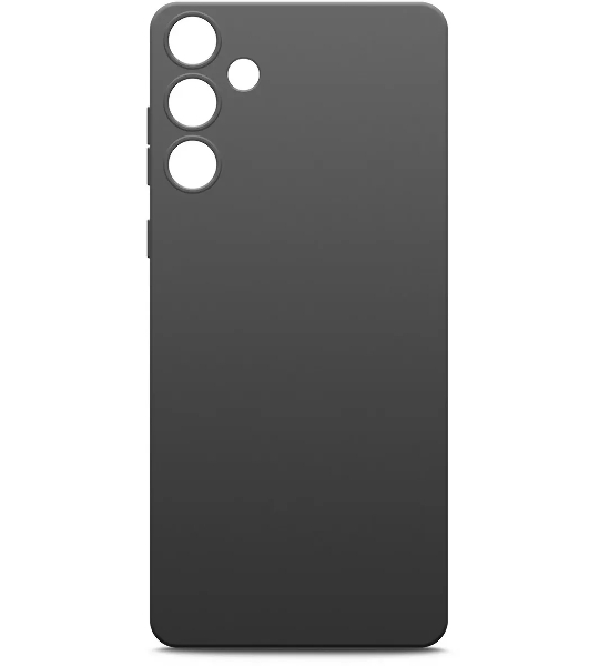 Чехол (клип-кейс) BoraSCO для Samsung Galaxy A15 Silicone Case черный (72783)