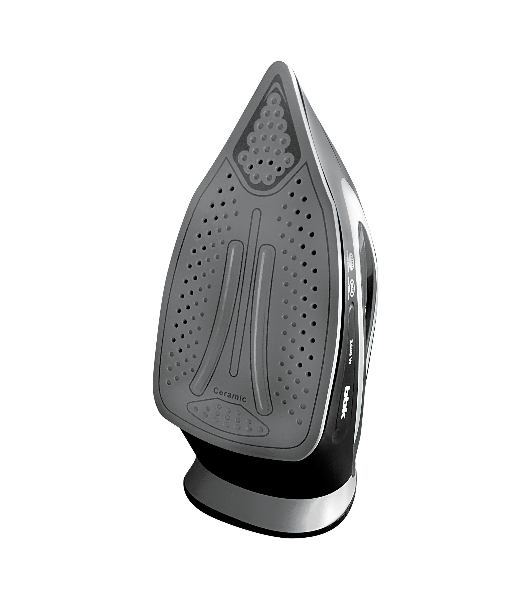 Утюг BBK ISE-2405 черный/серебро, 2400 Вт, 45 г/мин, 170 г/мин, 320 мл