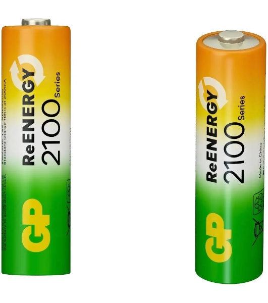 Аккумулятор GP 210AAHCRGY-2CRCB2 AA NiMH 2000mAh (2шт)