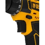Дрель-шуруповерт Denzel CDL-18-0, 18 В, 0 Ач, 30 Нм, щеточный, фото14