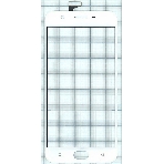 Сенсорное стекло (тачскрин) для OPPO A57, белое, фото 1