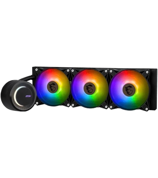Система жидкостного охлаждения MSI MAG CoreLiquid E360, 3x ARGb Fan, Color Box, LGA1700, AM5