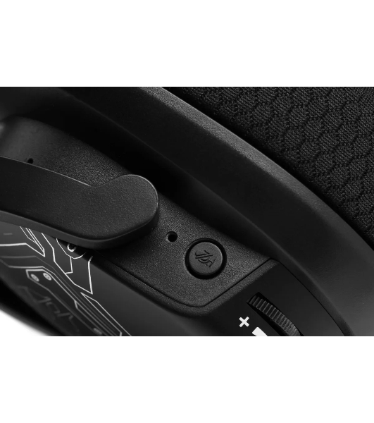 Гарнитура Bloody GR370 черный, беспроводная + проводная, Bluetooth, до 45 ч, подсветка