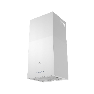 Вытяжка островная LEX Mono 400 белый, 40 см, 850 куб. м/ч, 50 дБ