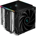 Кулер для процессора DEEPCOOL AK620 DIGITAL SE LGA20XX/1700/1200/115X/AM5/AM4 (9шт/кор, TDP 260W, PWM, DUAL Fan 120мм, 6 тепл. трубок, ARGb, черный) RET (R-AK620-BKADMN-GJD), фото 1