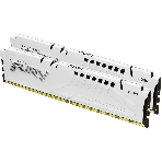 Оперативная память Kingston Fury Beast, DDR5, 64Gb (2x32Gb), 5600MHz, CL40, DIMM, с радиатором, белый, фото2