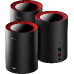 Wi-Fi Mesh-система/AX3000 Wi-Fi 6 Mesh 2.5G Solution 3-Pack, Dual-Band, Chipset MT7981BA+MT7976CN+RTL8221B, 802.11ax/ac/a/b/g/n, 2402Mbps at 5GHz + 574Mbps at 2.4GHz, 2.5G WAN+GE LAN, 5 internal antennas, MU-MIMO, DDNS, Zerotier/Wireguard/OpenVPN/IPSec/L2TP/PPTP VPN, DNS over Cloudflare/Google/Quad9, IPv6, Seamless Roaming, WPA3, TR069/TR098/TR111/TR181,easyMesh R3 Optional, Ver 2.0, Cudy Mesh, Cudy APP, фото4
