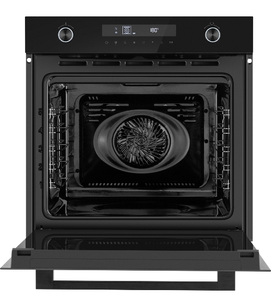Духовой шкаф электрический Weissgauff EOM 741 PDB Black Edition черный