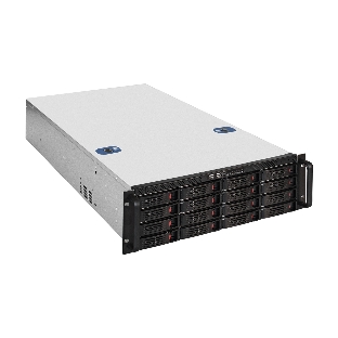 Серверный корпус ExeGate Pro 3U660-HS16 (RM 19', высота 3U, глубина 660, без БП, 16xHotSwap, USB)