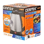 Электрочайник Centek CT-0036 серебристый, 1.2 л, 2000 Вт, скрытый нагревательный элемент, фото6