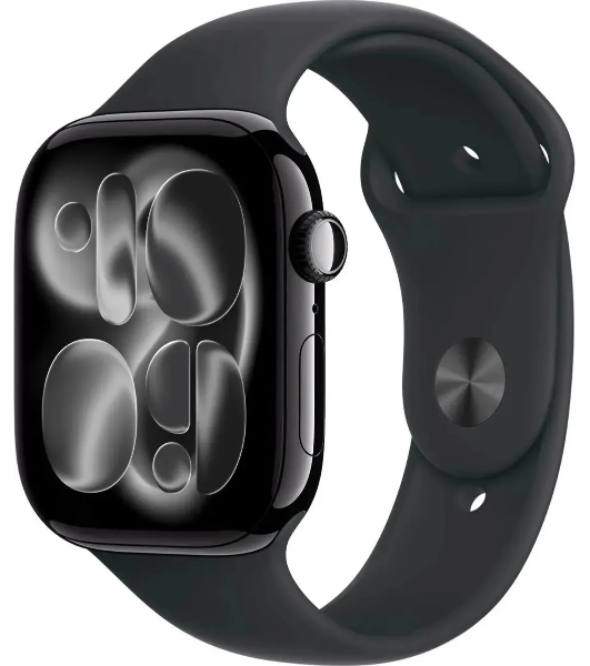 Умные часы Apple Apple Watch Series 11 GPS A3333 1.96' OLED, 4G (LTE), Wi-Fi, Bluetooth 5.3, NFC, IPX8, черный
