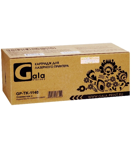 Картридж лазерный GalaPrint GP-TK-1140 для Kyocera FS-1035MFP/FS-1035MFP/DP/FS-1035MFP/L/KYM FS-1135MFP/ECOSYS M2035dn/M2535dn 7200 копий