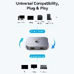 Переключатель - разветвитель Vention HDMI v2.1 двунаправленный 2x1/1x2, фото2