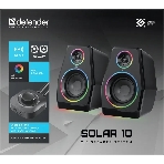 Акустическая система Defender 2.0 Solar 10 10Вт, BT/Light питание от USB, фото2