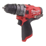 Дрель-шуруповерт Milwaukee M12 FPDXKIT-202, 12 В, 2 Ач, 37 Нм, бесщеточный, ударный, фото 1