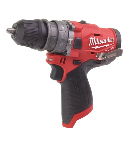 Дрель-шуруповерт Milwaukee M12 FPDXKIT-202, 12 В, 2 Ач, 37 Нм, бесщеточный, ударный