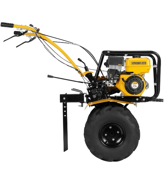 Мотоблок Denzel DPT-470S-PRO, 7 л.с., ремен.сцеп, фрез 3х4, ШОМ, передачи 4В/2Н